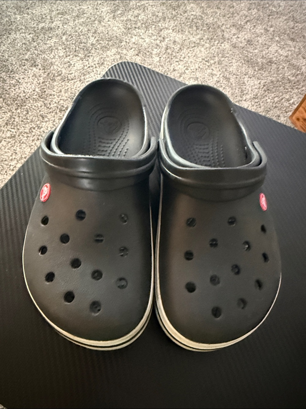 Crocs Crocband slip on. Men8 women 10